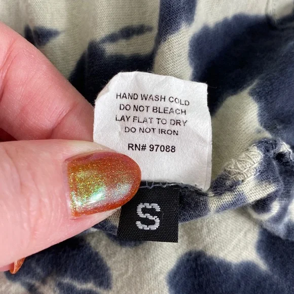 dELiAs Black and Gray Tie Dye Boho Cotton Sun Dress - Picture 13 of 13